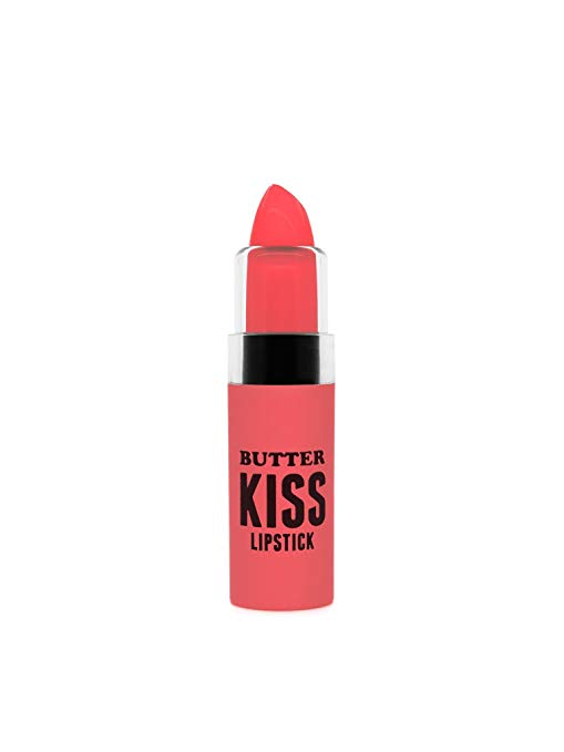 W7 COSMETICS Butter Kiss Lipstick - Red Light, 0.10 Oz (3g) - ADDROS.COM
